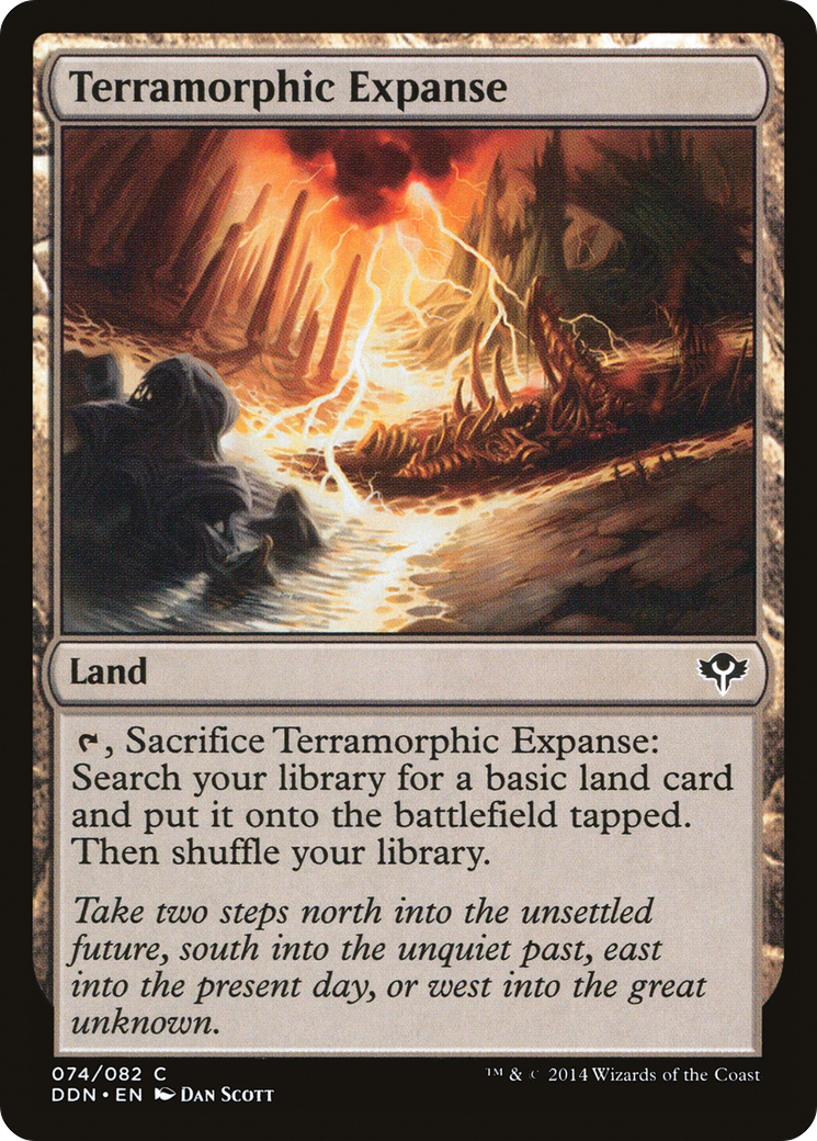 Image of Terramorphic Expanse (DDN-074) - Duel Decks: Speed vs. Cunning