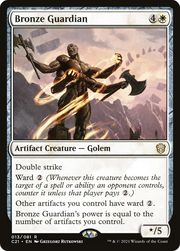Image of Bronze Guardian (C21-013) - Commander 2021