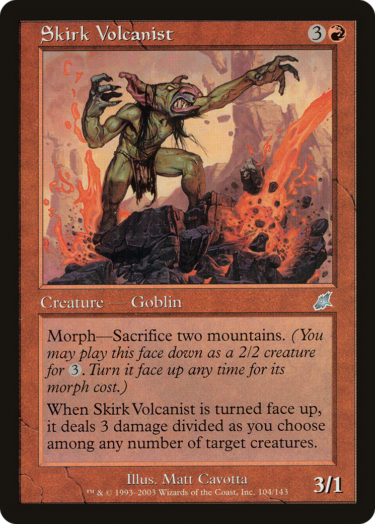 Image of Skirk Volcanist (SCG-104) - Scourge Foil