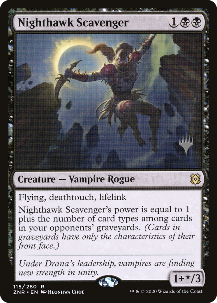 Image of Nighthawk Scavenger (PPZNR-115P) - Zendikar Rising Promos