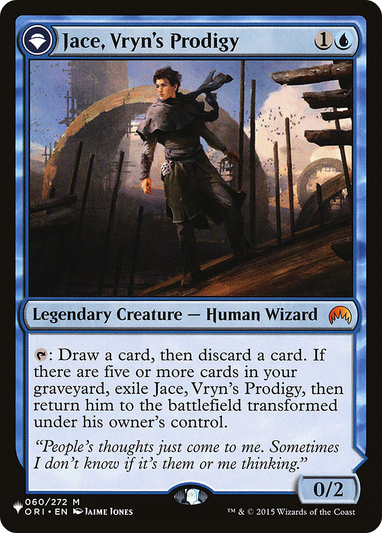 Image of Jace, Vryn's Prodigy (LIST-ORI-60) - The List: (originpwdfc)