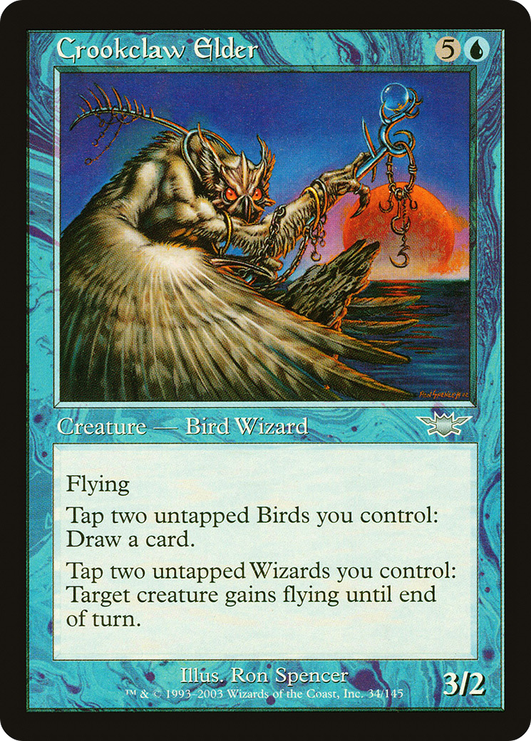 Image of Crookclaw Elder (LGN-034) - Legions Foil