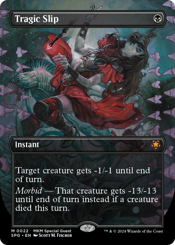 Image of Tragic Slip (Borderless) (SPG-022) - Special Guests (Borderless) Foil