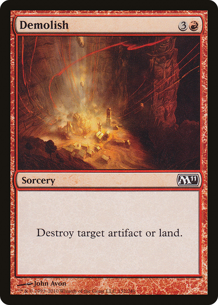 Image of Demolish (M11-132) - Magic 2011 Foil