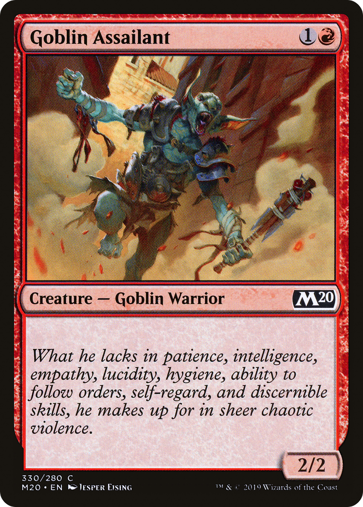 Image of Goblin Assailant (M20-330) - Core Set 2020