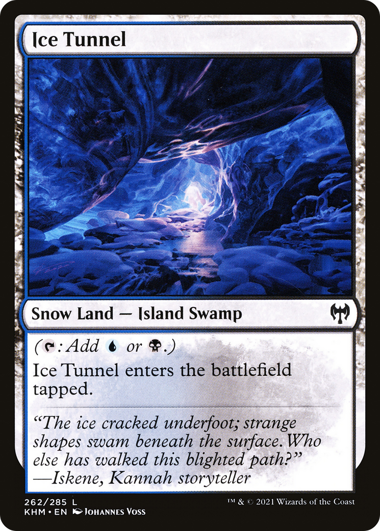 Image of Ice Tunnel (KHM-262) - Kaldheim: (snow) Foil