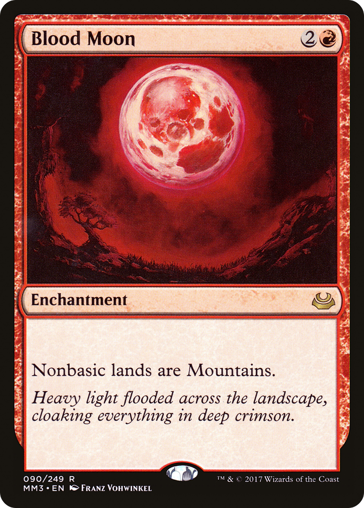 Image of Blood Moon (MM3-090) - Modern Masters 2017