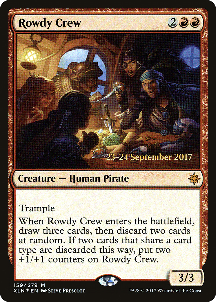 Image of Rowdy Crew (PRE-159) - Ixalan Promos Foil