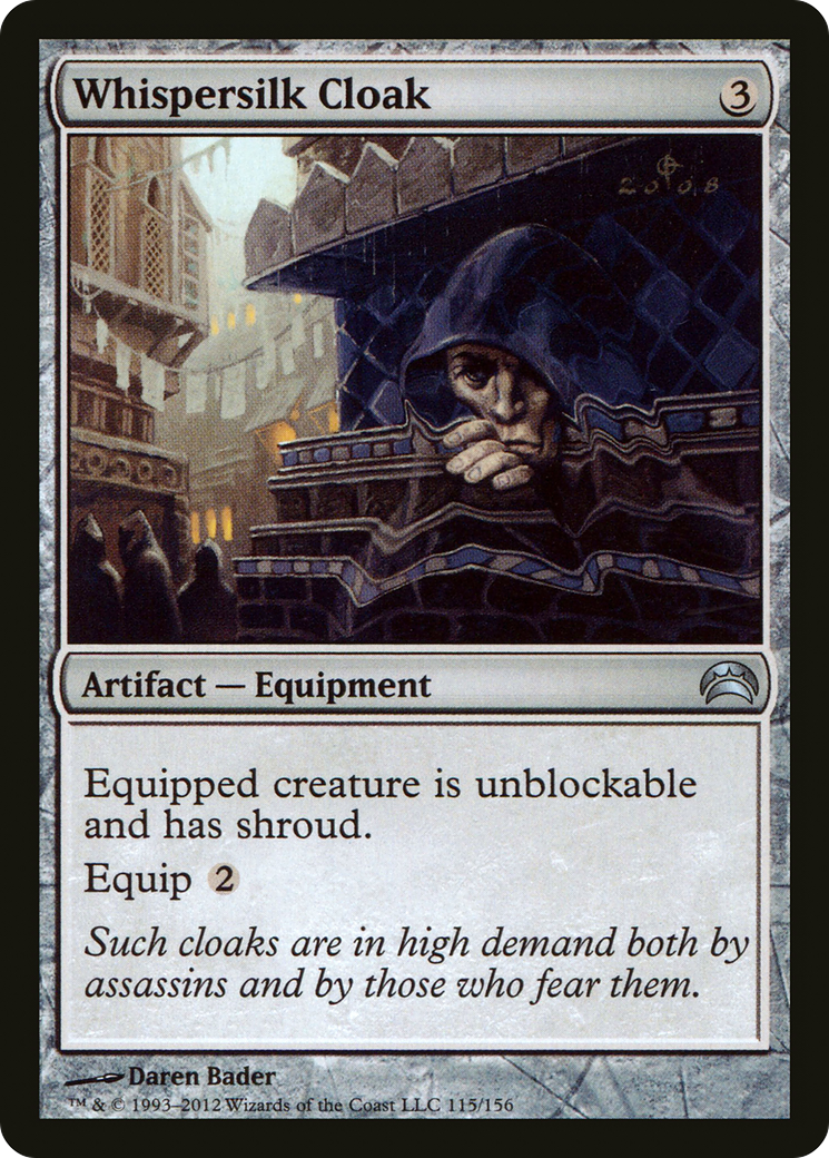 Image of Whispersilk Cloak (PC2-115) - Planechase 2012