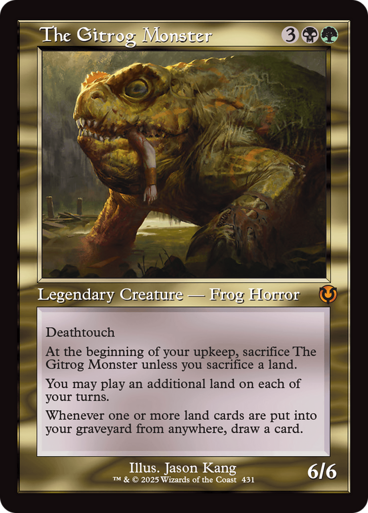 Image of The Gitrog Monster (Retro Frame) (INR-431) - Innistrad Remastered Foil