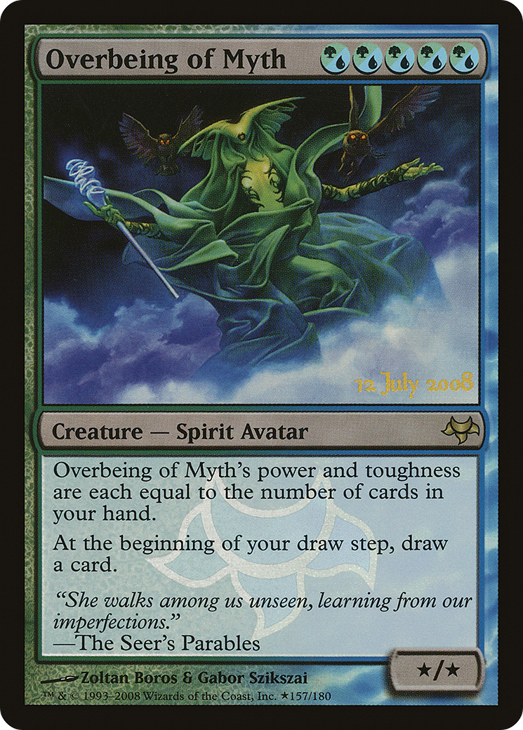 Image of Overbeing of Myth (PRE-157) - Eventide Promos Foil