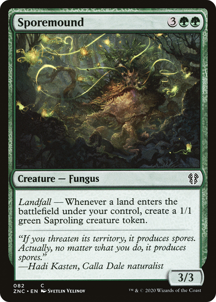 Image of Sporemound (ZNC-082) - Zendikar Rising Commander
