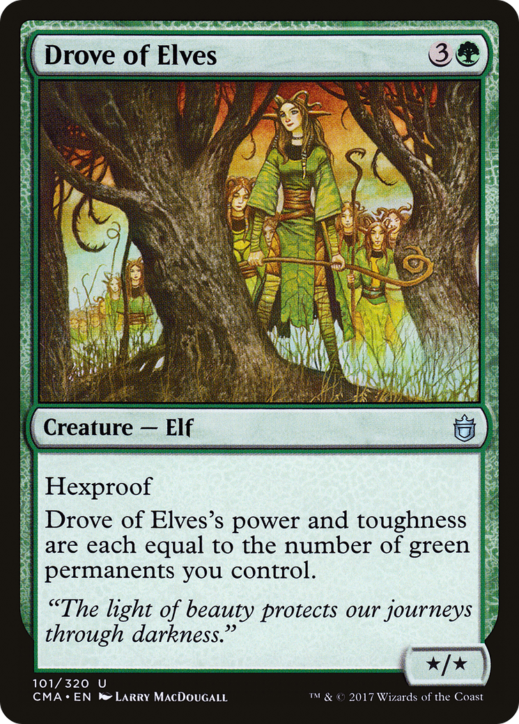 Image of Drove of Elves (CMA-101) - Commander Anthology