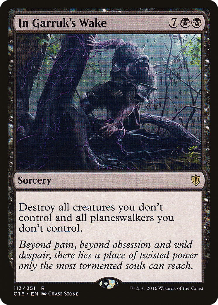 Image of In Garruk's Wake (C16-113) - Commander 2016