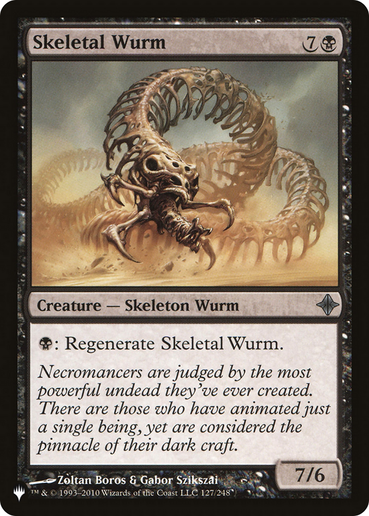 Image of Skeletal Wurm (LIST-ROE-127) - The List