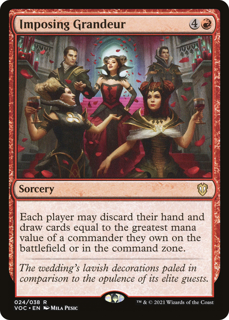 Image of Imposing Grandeur (VOC-024) - Crimson Vow Commander