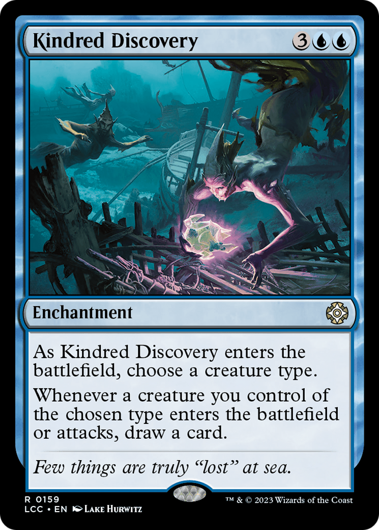 Image of Kindred Discovery (LCC-159) - The Lost Caverns of Ixalan Commander