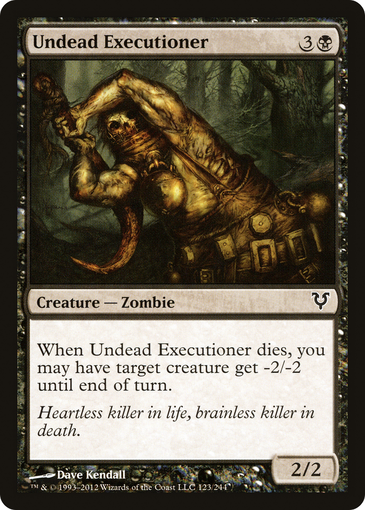 Image of Undead Executioner (AVR-123) - Avacyn Restored