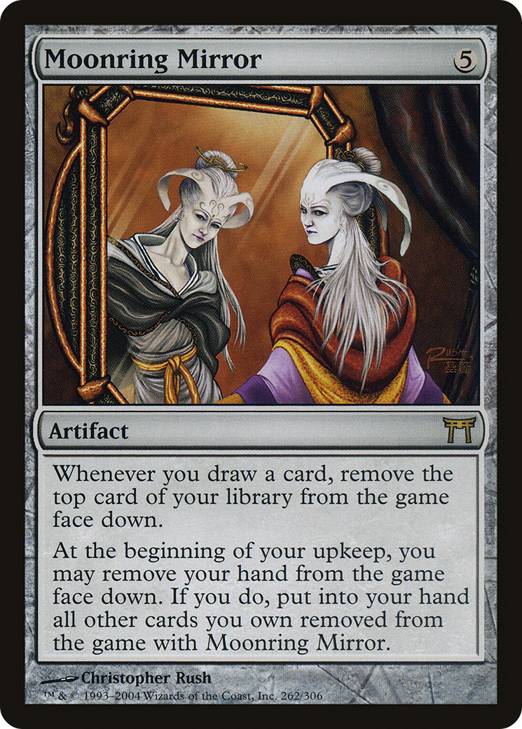 Image of Moonring Mirror (CHK-262) - Champions of Kamigawa Foil