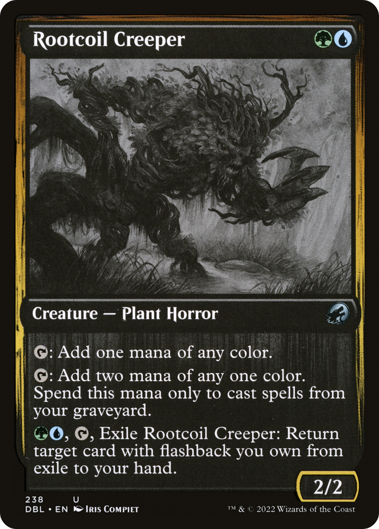 Image of Rootcoil Creeper (DBL-238) - Innistrad: Double Feature