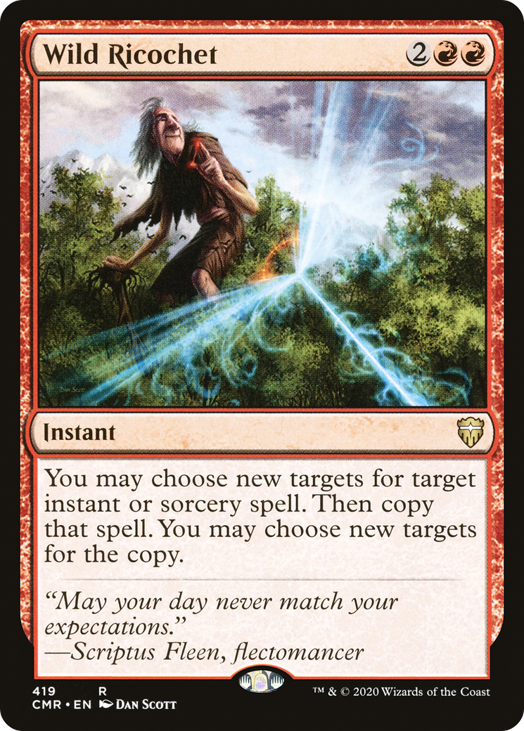 Image of Wild Ricochet (CMR-419) - Commander Legends