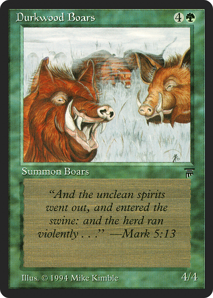 Image of Durkwood Boars (LEG-) - Legends