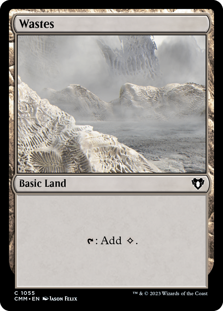 Image of Wastes (1055) (CMM-1055) - Commander Masters