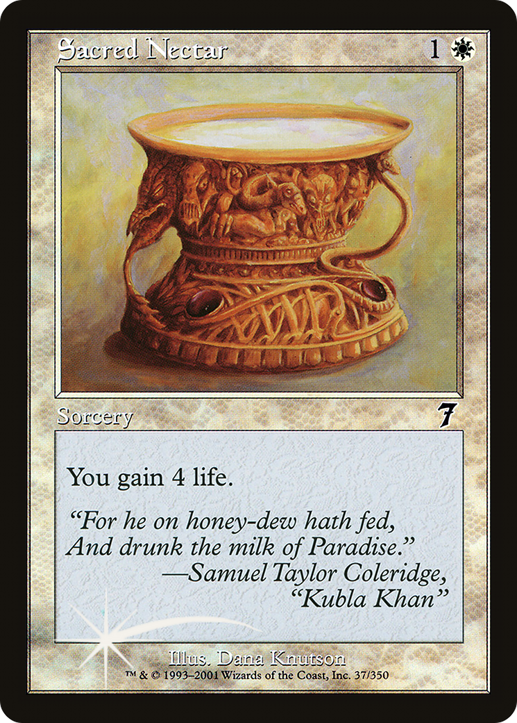 Image of Sacred Nectar (7ED-037) - 7th Edition