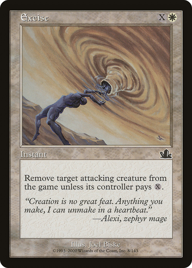 Image of Excise (PCY-008) - Prophecy Foil