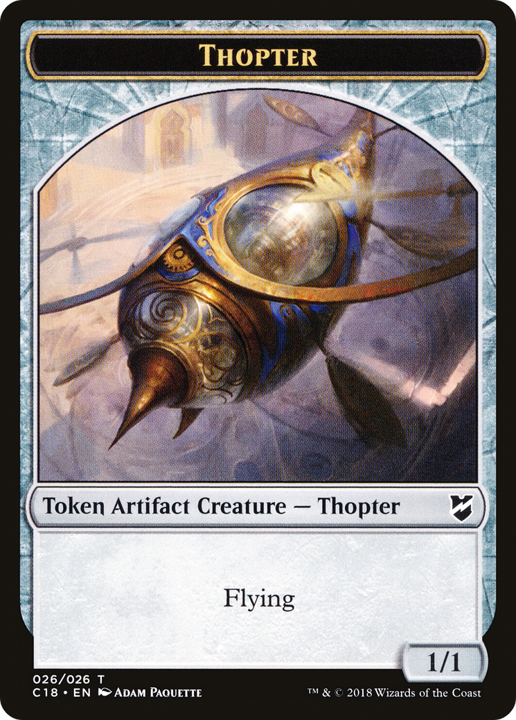 Image of Thopter (TC18-026) - Commander 2018 Tokens