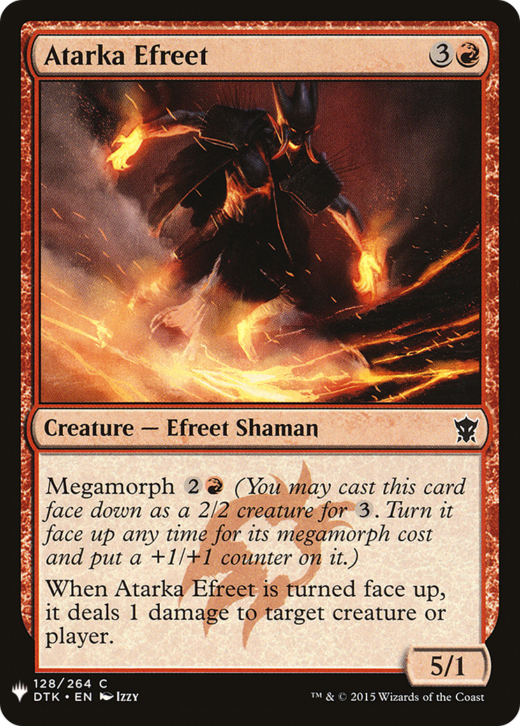 Image of Atarka Efreet (LIST-DTK-128) - The List
