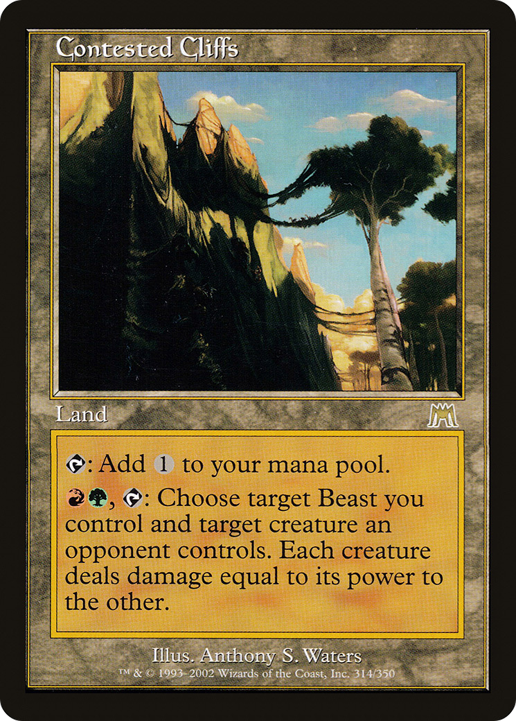 Image of Contested Cliffs (ONS-314) - Onslaught