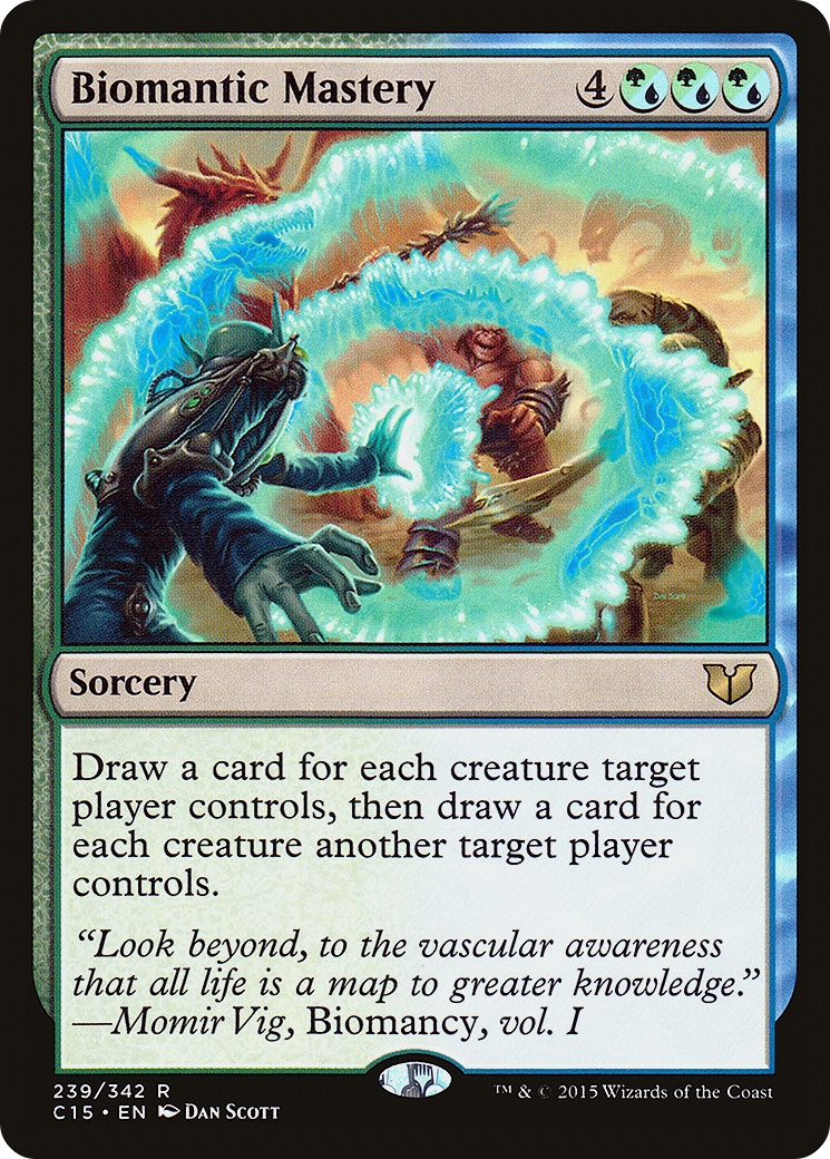 Image of Biomantic Mastery (C15-239) - Commander 2015