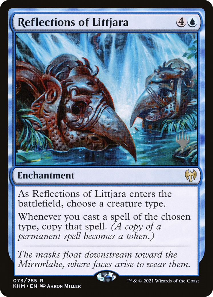 Image of Reflections of Littjara (PPKHM-73P) - Kaldheim Promos Foil