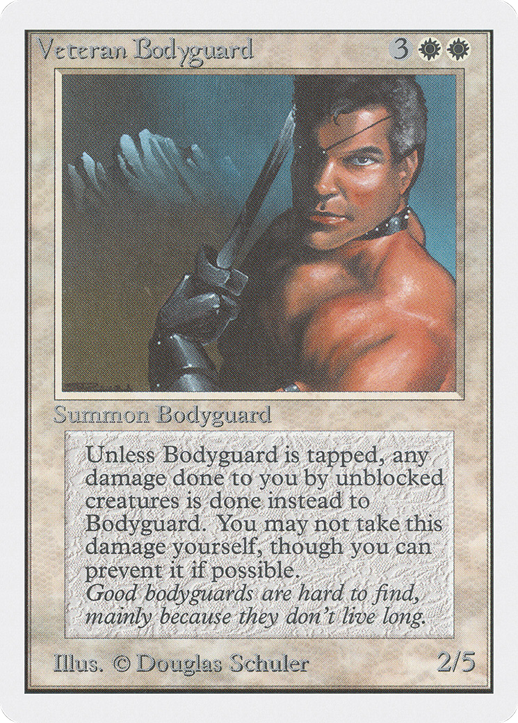Image of Veteran Bodyguard (2ED-) - Unlimited Edition