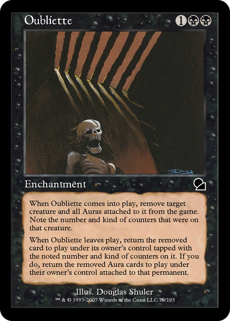 Image of Oubliette (ME1-079) - Masters Edition Foil