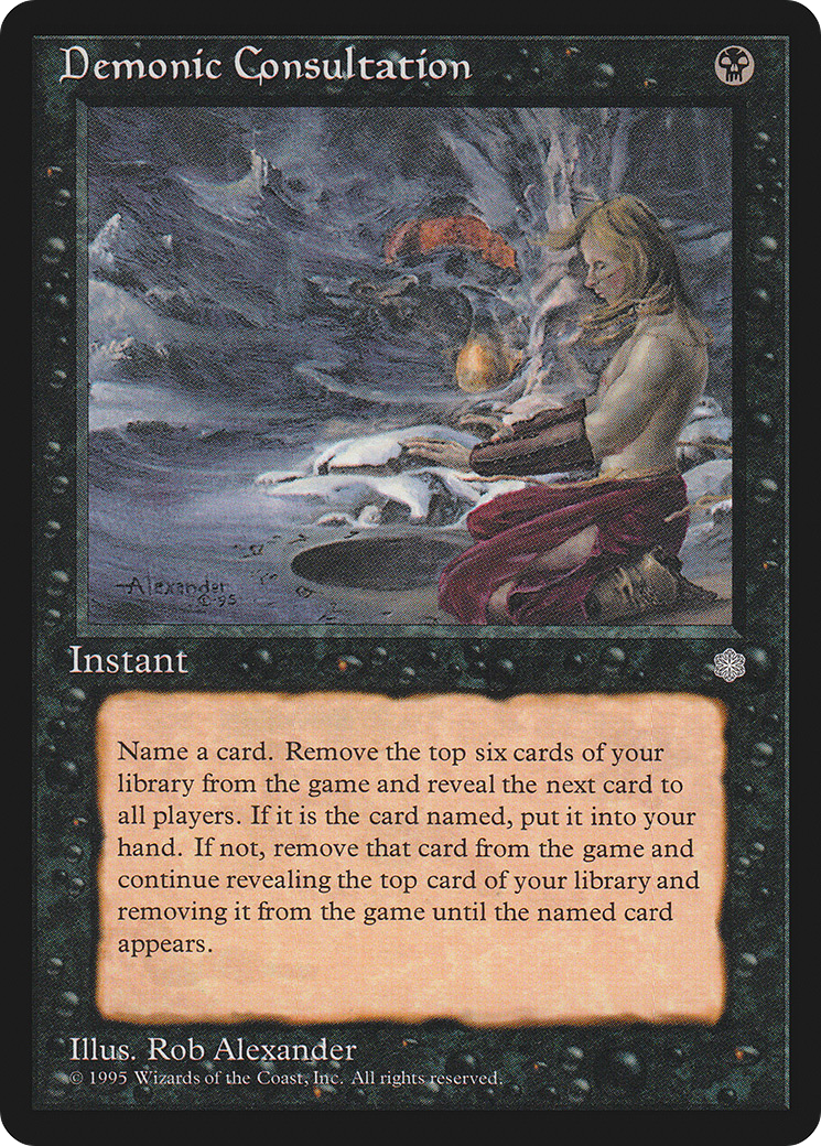 Image of Demonic Consultation (ICE-009) - Ice Age