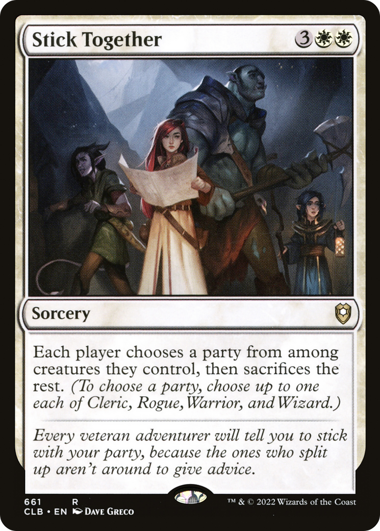 Image of Stick Together (CLB-661) - Commander Legends: Battle for Baldur's Gate