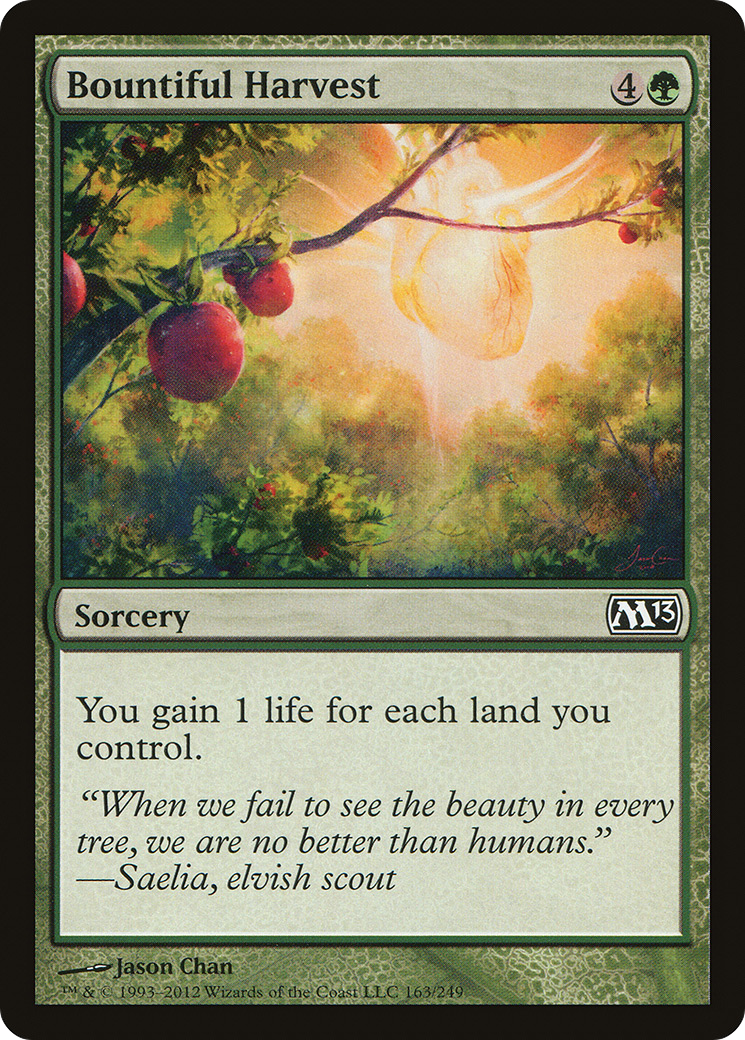 Image of Bountiful Harvest (M13-163) - Magic 2013
