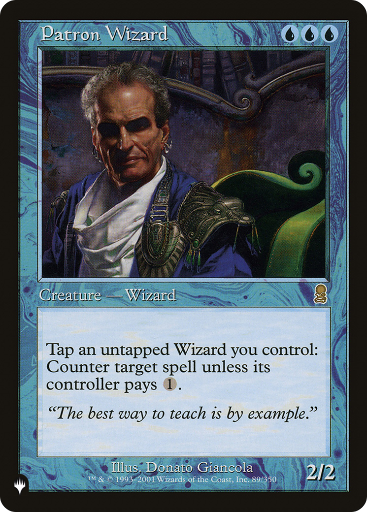 Image of Patron Wizard (LIST-ODY-89) - The List