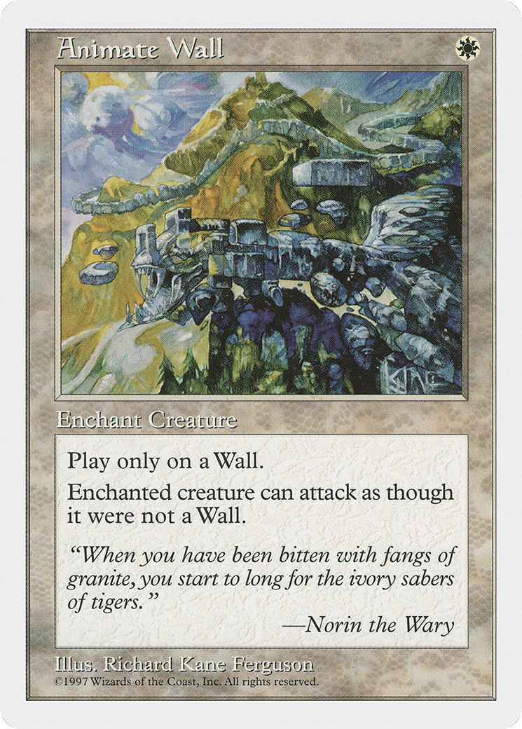 Image of Animate Wall (5ED-) - Fifth Edition