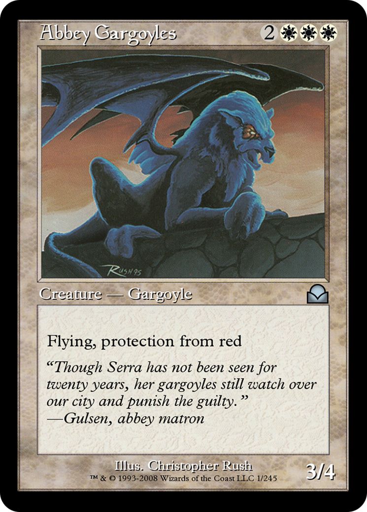 Image of Abbey Gargoyles (ME2-001) - Masters Edition II Foil