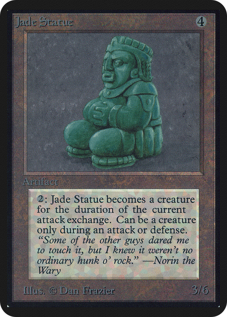 Image of Jade Statue (LEA-) - Limited Edition Alpha