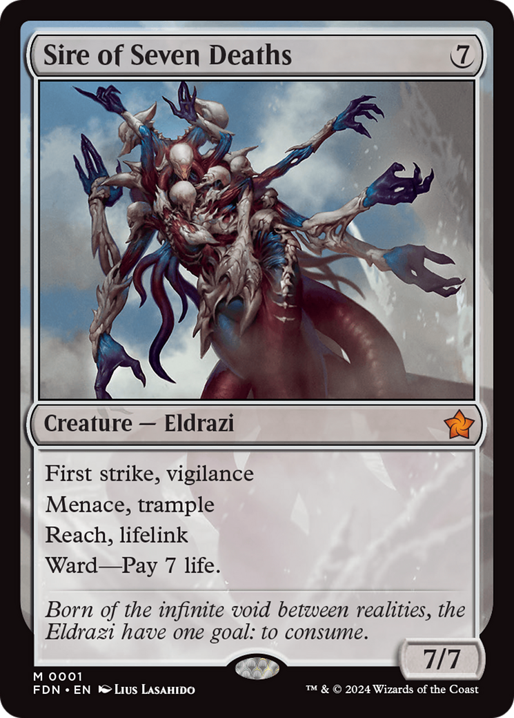 Image of Sire of Seven Deaths (FDN-001) - Foundations