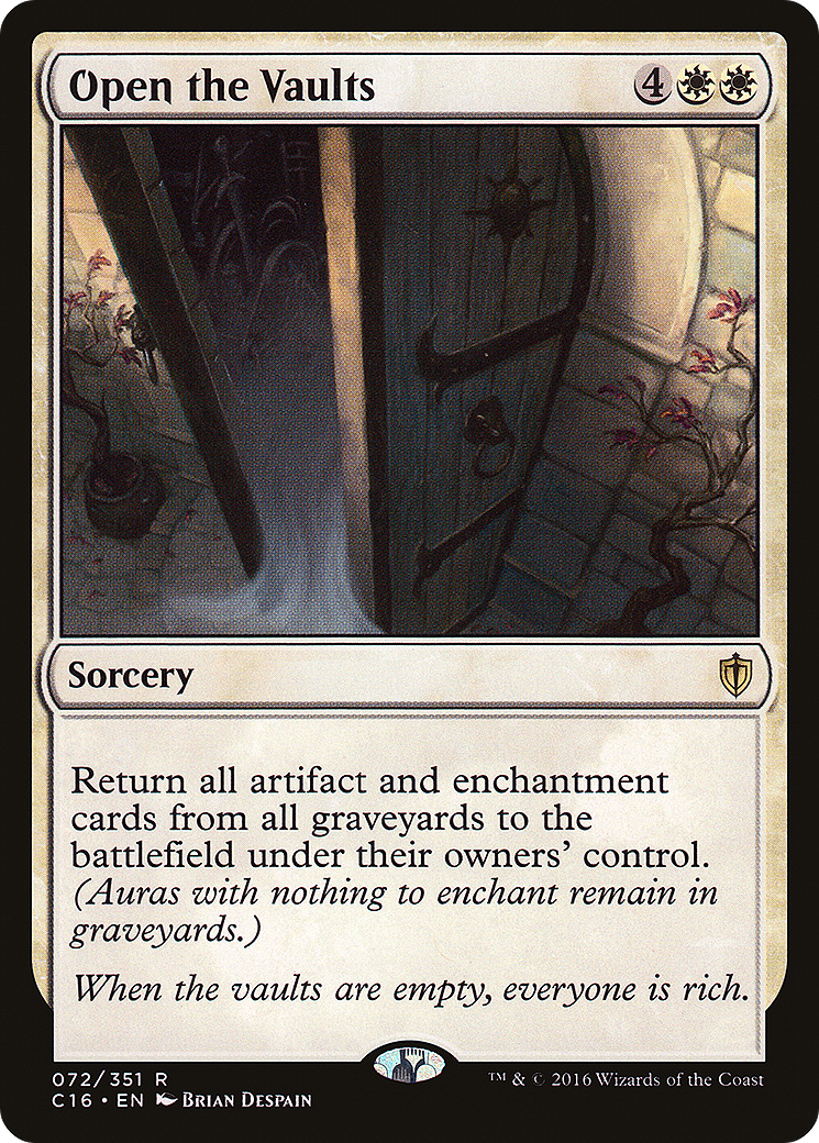 Image of Open the Vaults (C16-072) - Commander 2016