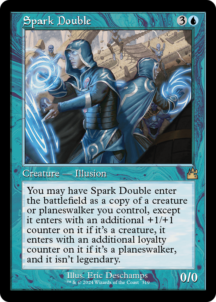Image of Spark Double (Retro Frame) (RVR-319) - Ravnica Remastered Foil