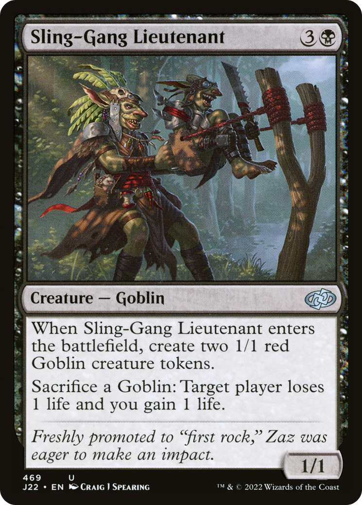Image of Sling-Gang Lieutenant (J22-469) - Jumpstart 2022