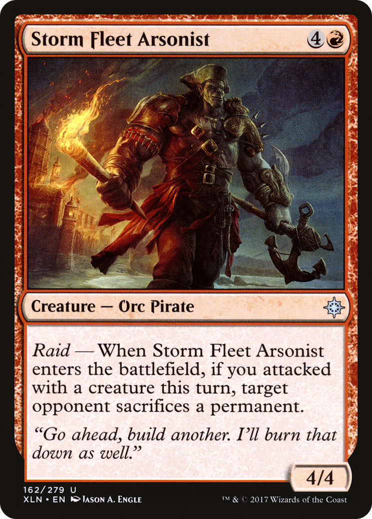 Image of Storm Fleet Arsonist (XLN-162) - Ixalan
