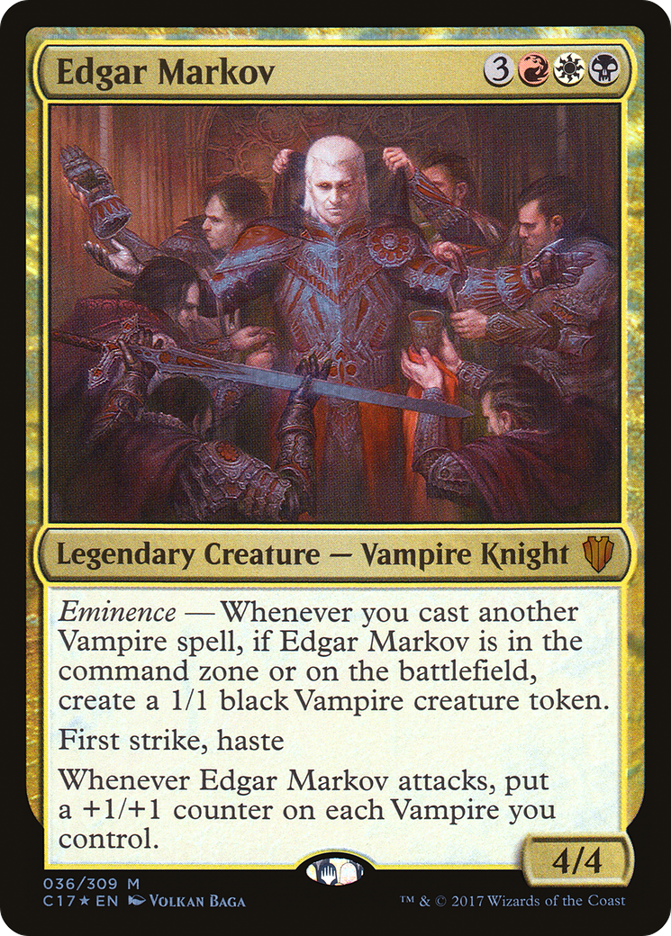 Image of Edgar Markov (C17-036) - Commander 2017 Foil