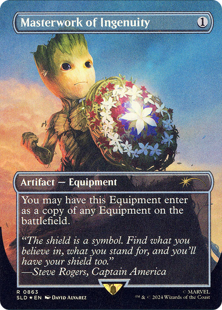 Image of Masterwork of Ingenuity (SLD-863) - Secret Lair Drop (Borderless) Foil
